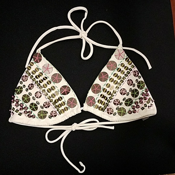 Victoria's Secret Other - 2XHP!! Victoria's Secret Embellished Bikini Top